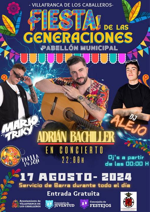 carte´fiesta de las generaciones